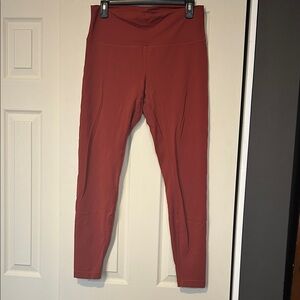 Lululemon Red Leggings